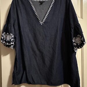 Two Ann Taylor tops size large